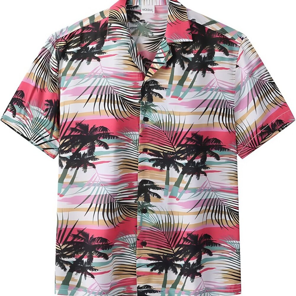 Hawaii Hangover Men’s XL Hawaiian Button Down Aloha Shirt